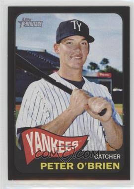 2014 Topps Heritage Minor League Edition - [Base] - Black #183 - Peter O'Brien /105