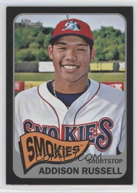 2014 Topps Heritage Minor League Edition - [Base] - Black #216 - Addison Russell /105