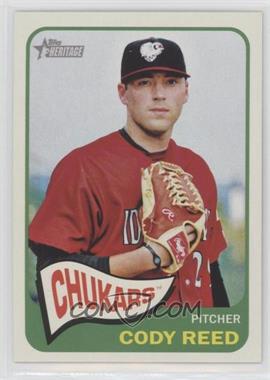 2014 Topps Heritage Minor League Edition - [Base] #138 - Cody Reed