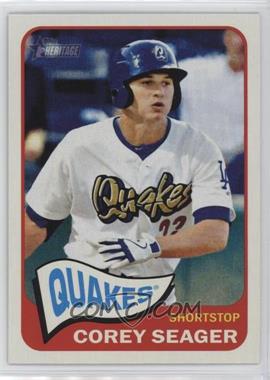 2014 Topps Heritage Minor League Edition - [Base] #22 - Corey Seager
