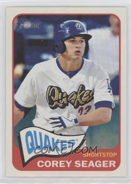 2014 Topps Heritage Minor League Edition - [Base] #22 - Corey Seager