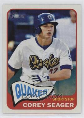 2014 Topps Heritage Minor League Edition - [Base] #22 - Corey Seager
