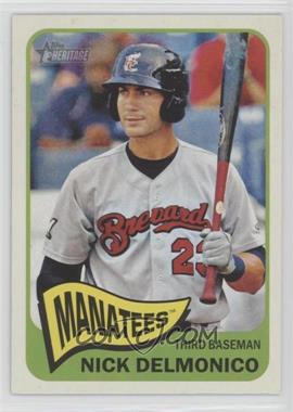 2014 Topps Heritage Minor League Edition - [Base] #37 - Nick Delmonico