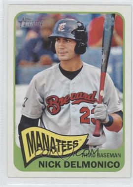 2014 Topps Heritage Minor League Edition - [Base] #37 - Nick Delmonico