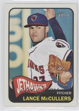 2014 Topps Heritage Minor League Edition - [Base] #57.1 - Lance McCullers (Scoreboard in Background)