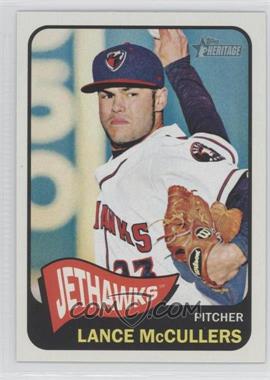 2014 Topps Heritage Minor League Edition - [Base] #57.1 - Lance McCullers (Scoreboard in Background)