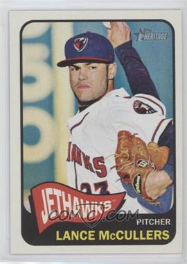 2014 Topps Heritage Minor League Edition - [Base] #57.1 - Lance McCullers (Scoreboard in Background)