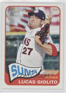 2014 Topps Heritage Minor League Edition - [Base] #6 - Lucas Giolito
