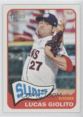 2014 Topps Heritage Minor League Edition - [Base] #6 - Lucas Giolito