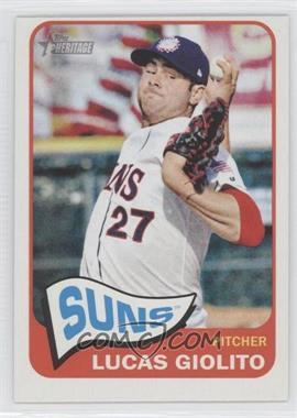 2014 Topps Heritage Minor League Edition - [Base] #6 - Lucas Giolito