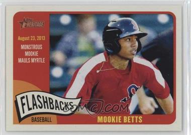 2014 Topps Heritage Minor League Edition - Flashbacks #FB-MB - Mookie Betts