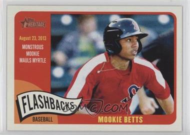 2014 Topps Heritage Minor League Edition - Flashbacks #FB-MB - Mookie Betts