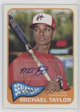2014 Topps Heritage Minor League Edition - Real One Autographs #ROA-MT - Michael Taylor