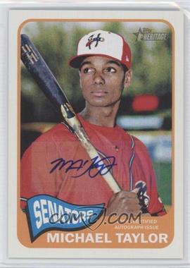 2014 Topps Heritage Minor League Edition - Real One Autographs #ROA-MT - Michael Taylor