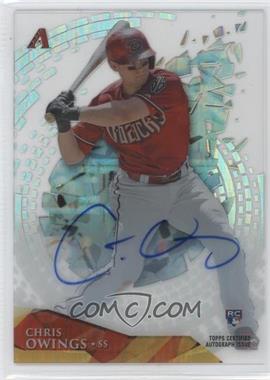 2014 Topps High Tek - Autographs - Disco Diffractor #HT-CO - Chris Owings /50