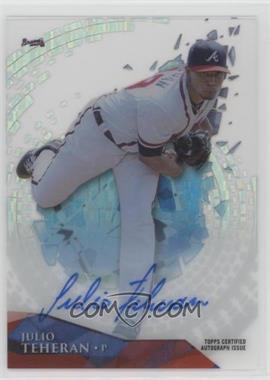 2014 Topps High Tek - Autographs - Disco Diffractor #HT-JT - Julio Teheran /50