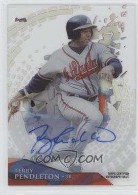 2014 Topps High Tek - Autographs #HT-TP - Terry Pendleton