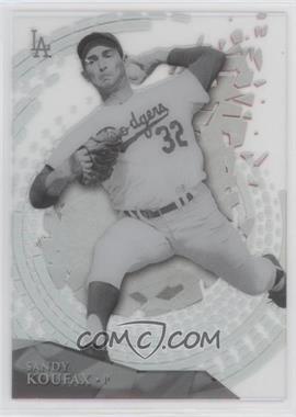 2014 Topps High Tek - National League - Black & White Image #HT-SK - Sandy Koufax /15