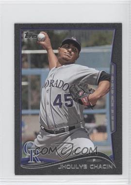 2014 Topps Mini - [Base] - Black #69 - Jhoulys Chacin /5