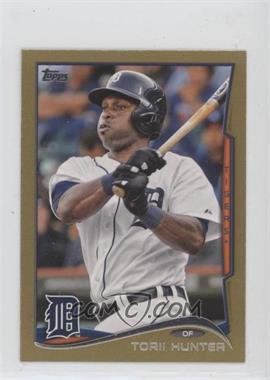 2014 Topps Mini - [Base] - Gold #112 - Torii Hunter /63