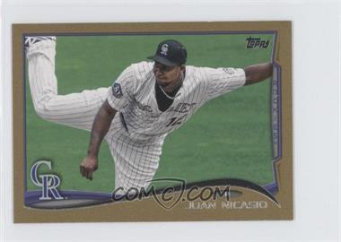 2014 Topps Mini - [Base] - Gold #13 - Juan Nicasio /63