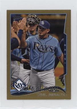 2014 Topps Mini - [Base] - Gold #236 - Joel Peralta /63