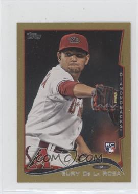 2014 Topps Mini - [Base] - Gold #456 - Eury De La Rosa /63