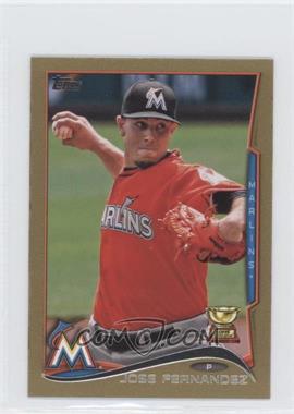 2014 Topps Mini - [Base] - Gold #660 - Jose Fernandez /63