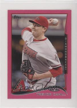 2014 Topps Mini - [Base] - Pink BCA #35 - Trevor Cahill /25