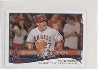 Checklist - Mike Trout (Youngest to Hit for Cycle in AL)