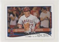 Checklist - Mike Trout (Youngest to Hit for Cycle in AL)