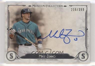 2014 Topps Museum Collection - Archival Autographs #AA-MZ - Mike Zunino /399