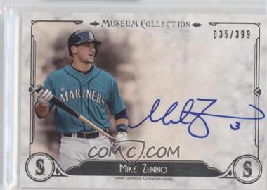 2014 Topps Museum Collection - Archival Autographs #AA-MZ - Mike Zunino /399