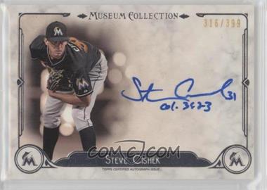 2014 Topps Museum Collection - Archival Autographs #AA-SCI - Steve Cishek /399