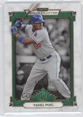 2014 Topps Museum Collection - [Base] - Green #3 - Yasiel Puig /199