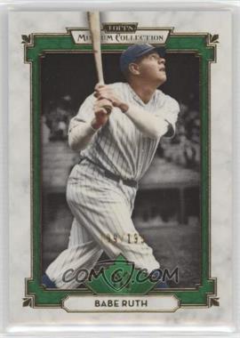 2014 Topps Museum Collection - [Base] - Green #60 - Babe Ruth /199