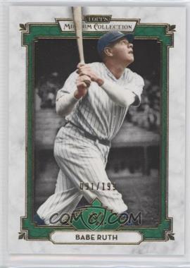 2014 Topps Museum Collection - [Base] - Green #60 - Babe Ruth /199