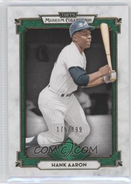 2014 Topps Museum Collection - [Base] - Green #80 - Hank Aaron /199