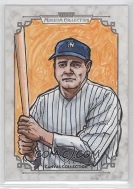 2014 Topps Museum Collection - Canvas Collection - Originals #_BRBK - Babe Ruth by Brian Kong /1