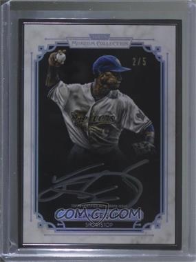 2014 Topps Museum Collection - Framed Autographs - Silver Holofoil #MCA-JSE - Jean Segura /5