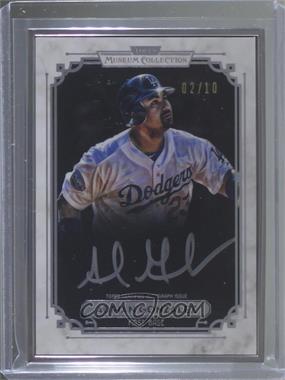 2014 Topps Museum Collection - Framed Autographs - Silver #MCA-AG - Adrian Gonzalez /10