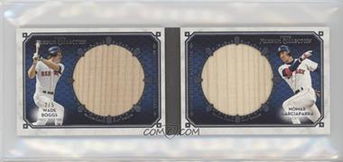 2014 Topps Museum Collection - Momentous Material Dual Jumbo Lumber Relic Books #MMDJL-BG - Wade Boggs, Nomar Garciaparra /5