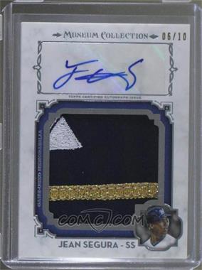 2014 Topps Museum Collection - Momentous Material Jumbo Relic Autographs #MMAR-JSE - Jean Segura /10