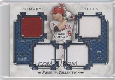 2014 Topps Museum Collection - Single-Player Primary Pieces Quad Relics #PPQR-HC - Hank Conger /99