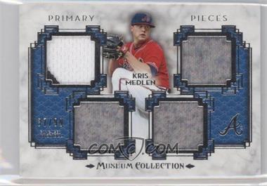 2014 Topps Museum Collection - Single-Player Primary Pieces Quad Relics #PPQR-KM - Kris Medlen /99