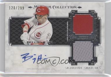 2014 Topps Museum Collection - Single-Player Signature Swatches Dual #SSD-BH - Billy Hamilton /299