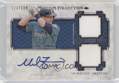 2014 Topps Museum Collection - Single-Player Signature Swatches Dual #SSD-MZ - Mike Zunino /199