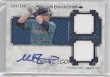 2014 Topps Museum Collection - Single-Player Signature Swatches Dual #SSD-MZ - Mike Zunino /199
