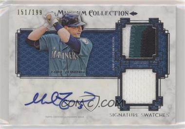 2014 Topps Museum Collection - Single-Player Signature Swatches Dual #SSD-MZ - Mike Zunino /199