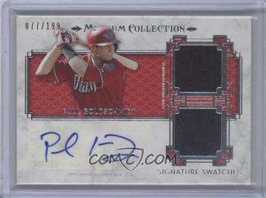 2014 Topps Museum Collection - Single-Player Signature Swatches Dual #SSD-PG - Paul Goldschmidt /199